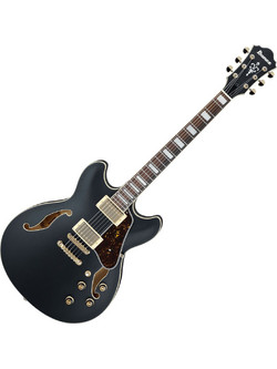 Ibanez AS73G Ηλεκτρική Κιθάρα Hollow με HH Μαγνήτες και Ταστιέρα Walnut Black Flat