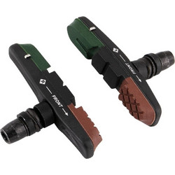 FORCE ΠΑΠΟΥΤΣΑΚΙΑ ΑΛΟΥΜΙΝΙΟΥ MTB 70mm ΜΕ ΔΥΝΑΤΟΤΗΤΑ ΑΝΤΙΚΑΤΑΣΤΑΣΗΣ ΤΗΣ ΓΟΜΑΣ 42322 Μαύρο