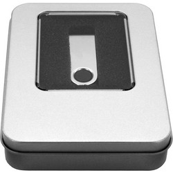MediaRange Aluminum storage box, for USB flash drives, silver (MRBOX902)