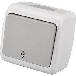 Entac 106 Stephan surface mounted alternative wall switch IP54