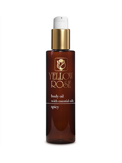 Yellow Rose Spicy Λάδι Σώματος για Αδυνάτισμα κατά του Τοπικού Πάχους 200ml