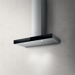 Elica Joy BLIX/A/90 Απορροφητήρας Καμινάδα-Τζάκι 90cm Inox Μαύρος