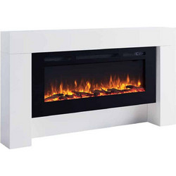 Richen Iraklis White Επιδαπέδιο Ηλεκτρικό Τζάκι 2000W Μ141xΥ88xΒ21cm