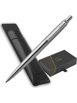 Parker Jotter Crafted Stainless Steel Σετ Στυλό Διαρκείας 1171.1204.08