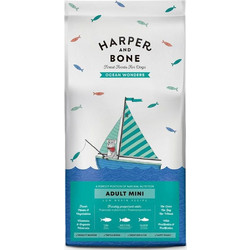 Harper & Bone Adult Mini Ocean Wonders Low Grain with Tuna, Salmon & White Fish 2kg
