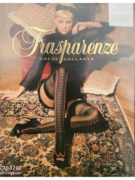 Trasparenze Κάλτσα Καλτσοδέτα Σιλικόνη Canazei Mε Σχέδιο