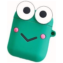 Θήκη Σιλικόνης Cartoon cute frog για Apple Airpods, green
