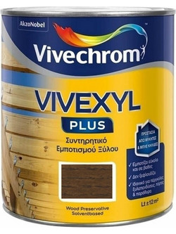 Vivechrom Vivexyl Plus 507 Συντηρητικό Εμποτισμού Ξύλου Έτοιμο προς Χρήση Ματ Παλίσανδρος 0.75lt