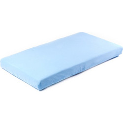 Sensillo 2204 Βρεφικό Σεντόνι Λίκνου με Λάστιχο 60x120 Light Blue