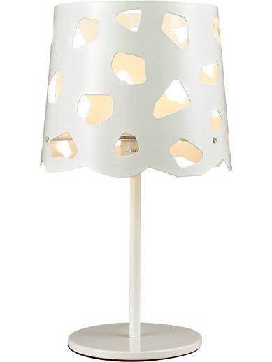 Sunlight MT5629M Πορτατίφ Ε27 Λευκό Φ28xΥ50cm