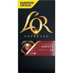 L'Or Κάψουλες Espresso Barista Συμβατές με Μηχανή Nespresso 10τμχ