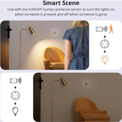 SONOFF smart αντάπτορας ρεύματος S60TPF, μονός, 4000W, WiFi, λευκός