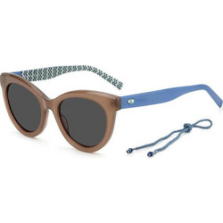 Missoni MMI0090/S 09Q/IR Γυναικεία Γυαλιά Ηλίου Cat Eye Κοκάλινα Καφέ με Μαύρο Polarized Φακό
