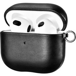 Θήκη Δερματίνης για Airpods 3 - Μαύρο