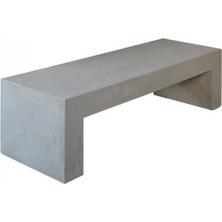 Concrete Πάγκος 150X40Cm Cement Grey