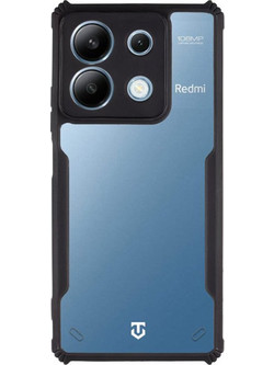 Θήκη Tactical Quantum Stealth Back Cover για Xiaomi Redmi Note 13 5G, διαφανής/μαύρη