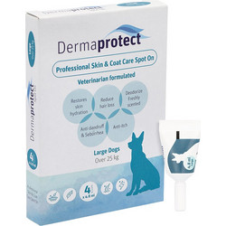 Dermaprotect Αμπούλα Σκύλου L 25kg+ (4 Πιπέτες)