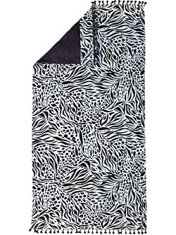 Kentia Maitai 233 Πετσέτα Παρεό Θαλάσσης Microfiber Μαύρη 90x180cm