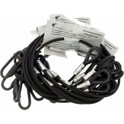 Stairville Safety Set 60cm/4mm Bk 10pcs