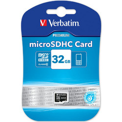 Verbatim Premium microSDHC 32GB Class 10 UHS-I