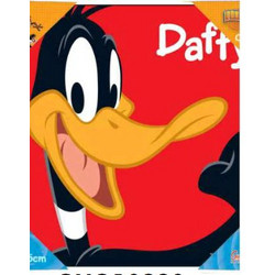 Hollytoon Παιδικό Κάδρο DAFFY σε Καμβά 25x25 cm