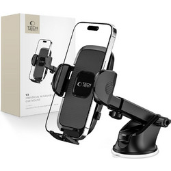 Βάση Αυτοκινήτου Tech-Protect V3 Universal Windshield & Dashboard Black