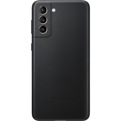 Samsung Leather Cover Black (Galaxy S21+ 5G)