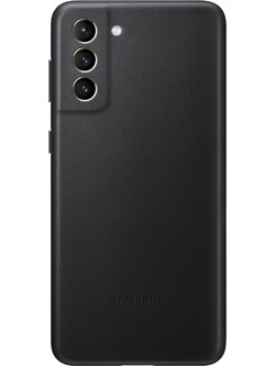 Samsung Leather Cover Black (Galaxy S21+ 5G)