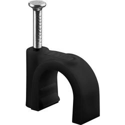 GOOBAY ρόκα στήριξης καλωδίων 64683, 10mm, μαύρο, 100τμχ