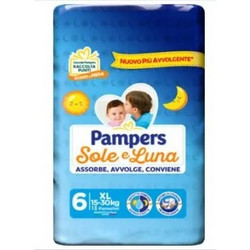 PAMPERS SOLE LUNA ΠΑΝΕΣ N.6 15-30KG