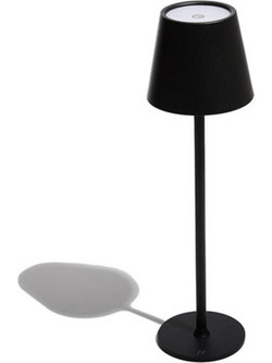 Muitomas Επαναφορτιζόμενο LED Φωτιστικό Γραφείου USB-C 1800mAh Μαύρο TABLELAMPBK