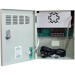 Τροφοδοτικό Για CctV -alarm Dc12V 20a 9 Κανάλια CP1209-20A-B POWERTECH CP1209-20A-B