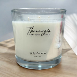 Αρωματικό Κερί Σόγιας Salty Caramel 700gr Themagio 77263