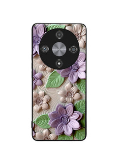 Sonique 3D Flower Series Θήκη (Honor Magic6 Lite 5G) Βιολετί