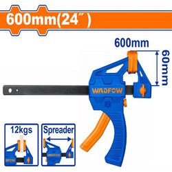 Σφιγκτήρας Μαραγκών Αυτόματος 24" / 60X600mm Wadfow (WCP4324)