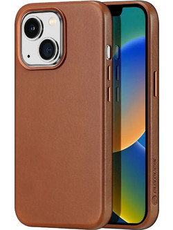 Dux Ducis Naples MagSafe Back Cover Brown (iPhone 14 Plus)