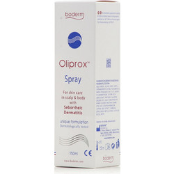 Boderm Oliprox Anti-Dandruff Spray Μαλλιών κατά της Πιτυρίδας & της Σμηγματορροϊκής Δερματίτιδας 150ml