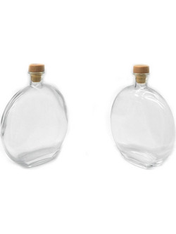 ΓΥΑΛΙΝΟ ΜΠΟΥΚΑΛΙ ΦΛΑΤ 600ml ΜΕ ΚΑΠΑΚΙ 0503419