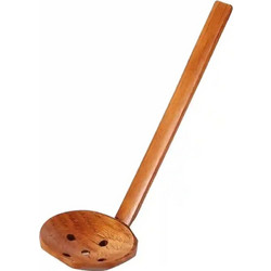 Κουτάλα Ξύλινη Με Τρύπες Για Νουντλς Cardinal Noodle Wooden Leak Spoon
