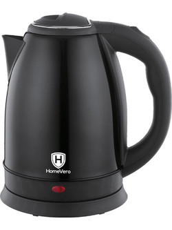 HomeVero HV-6011-BLK Ανοξείδωτος Βραστήρας 1.8lt 2200W