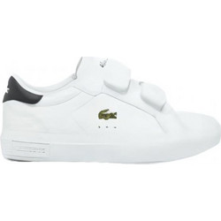 Lacoste Παιδικά Sneakers Λευκά Μαύρα 7-49SUI0001147