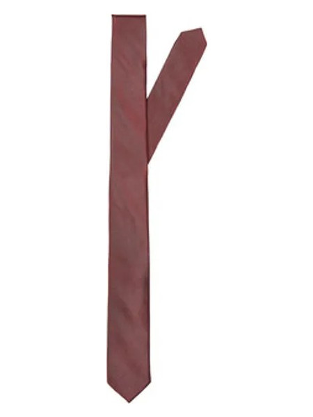 SELECTED SLHPLAIN TIE 5CM NOOS ΚΑΦΕ