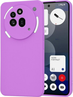 Techsuit SoftFlex Θήκη για Nothing Phone (3a) Pro Μωβ