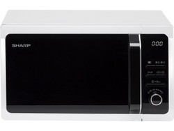 Sharp R243W Φούρνος Μικροκυμάτων 20lt Λευκός