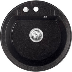 FERRO DRGM1/51HA O Νεροχύτης Στρογγυλός Inox 51cm