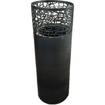 Τζάκι Βιοαιθανόλης Bio Stand R3 CBIO - Ecohot Χρώμα Μαύρο-Inox
