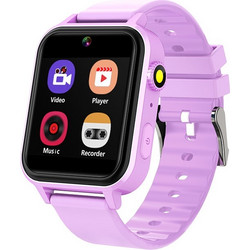 smartwatch A8 Παιδικό - Μωβ κάσα / μωβ λουρί σιλικόνης