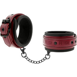Fetish Submissive Vegan Leather Dark Room Χειροπέδες