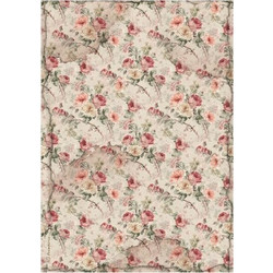 STAMPERIA ΡΙΖΟΧΑΡΤΟ DECOUPAGE A4 21X29,7CM HOUSE OF ROSES FABRIC