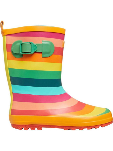 Trespass Puddle Kids Welly Rainbow Stripe UCFOBOTR0007-RWS